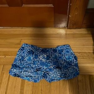 Blue and white Medium Shorts